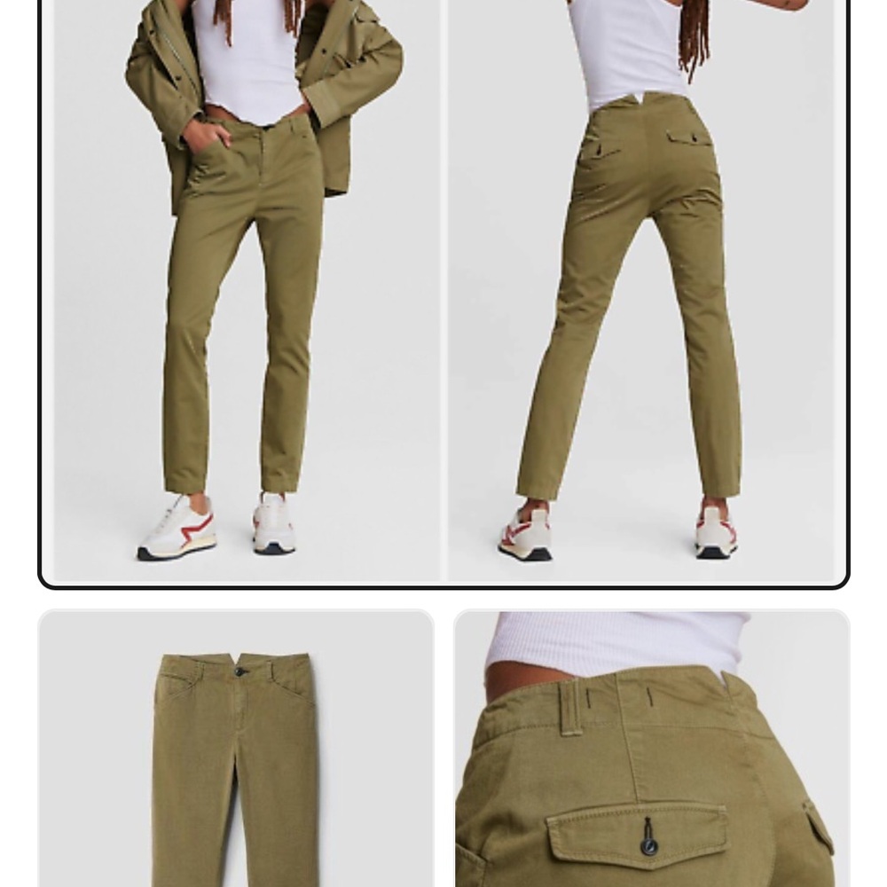 rag & bone Olive Straight Leg Pants